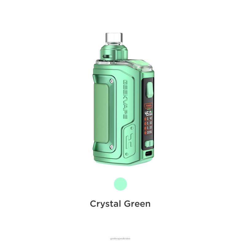 GeekVape On Sale | GeekVape h45 (aegis hero 2) pod mod kit crystal edition кристально зелений Z4Z4X143